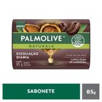 Sabonete Barra Café e Óleo de Amêndoa Palmolive Naturals Esfoliação Diária Envoltório 85g