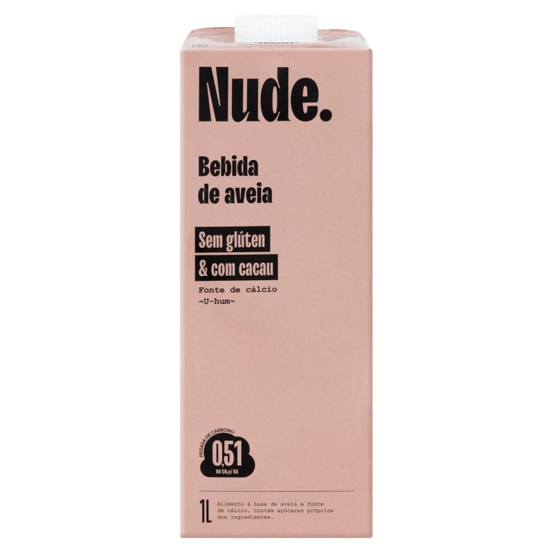 Bebida à Base de Aveia Cacau Nude  Caixa 1l