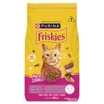 Alimento para Gatos Adultos Mix de Carnes Purina Friskies Pacote 850g