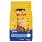 Alimento para Gatos Adultos Mar de Sabores Purina Friskies Pacote 2,5g