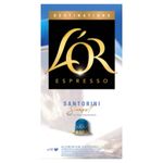 Café em Cápsula Torrado e Moído Espresso Santorini Sunset L'or Destinations Caixa 52g 10 Unidades