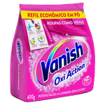 Tira-Manchas Pó Vanish Oxi Action Pacote 400g Refil Econômico