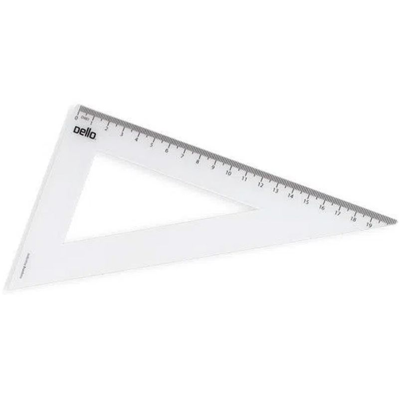 Esquadro Dello Polipropileno Fexivel 60 av 1un