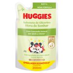Sabonete Líquido Camomila Disney Baby Huggies Hora de Sonhar Sachê 200ml Refil Embalagem Econômica