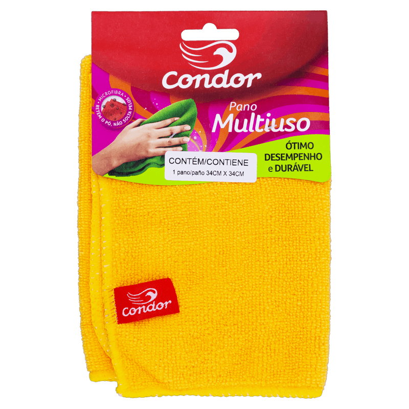 Pano Multiuso Amarelo Condor