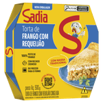 Torta Frango e Requeijão Sadia Caixa 500g