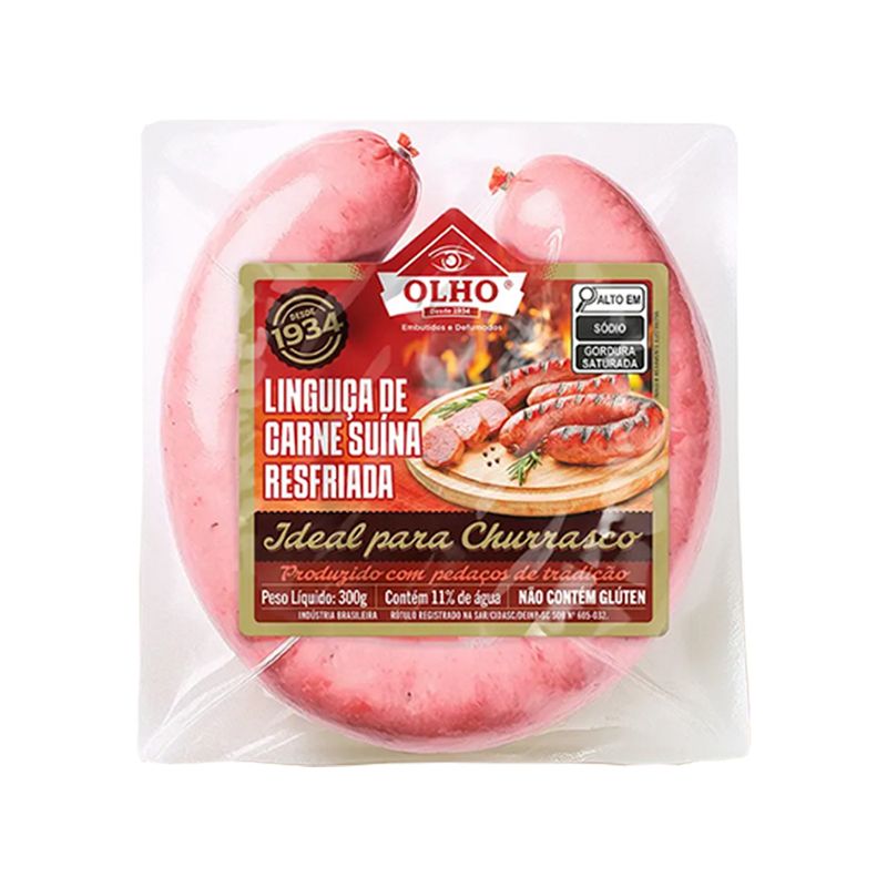 Linguiça Olho Blumenau Churrasco Pacote 300g