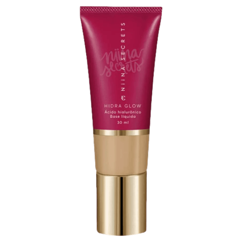 Base Líquida Cor 10 Eudora Niina Secrets Hidra Glow 30ml