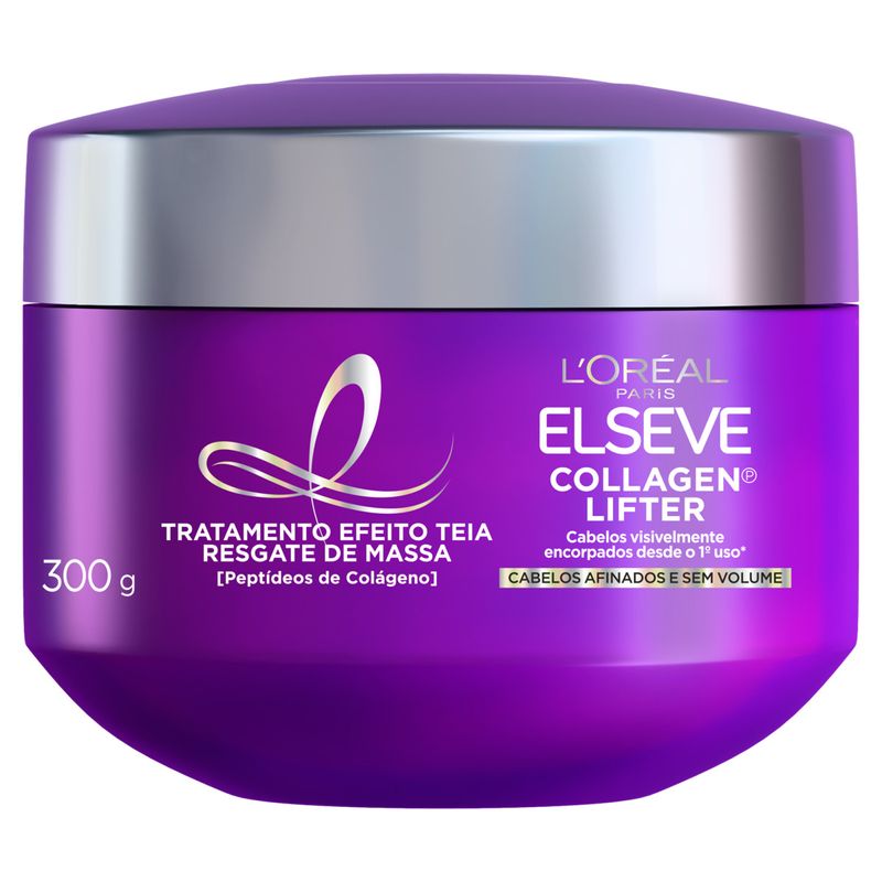 Tratamento Condicionante L'oréal Paris Elseve Collagen Lifter Resgate de Massa Pote 300g