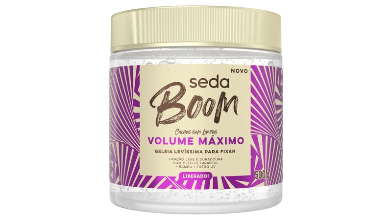 Geleia Seda Boom Volume Máximo Pote 500g - giassi - Giassi