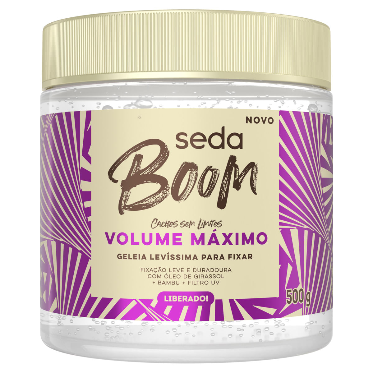 Geleia Seda Boom Volume Máximo Pote 500g - giassi - Giassi