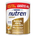 Suplemento Alimentar Pó sem Sabor Nutren Senior Lata Leve 370g Pague 330g