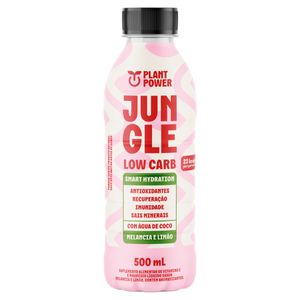 Suplemento Líquido Melancia e Limão Plant Power Jungle Low Carb Frasco 500ml