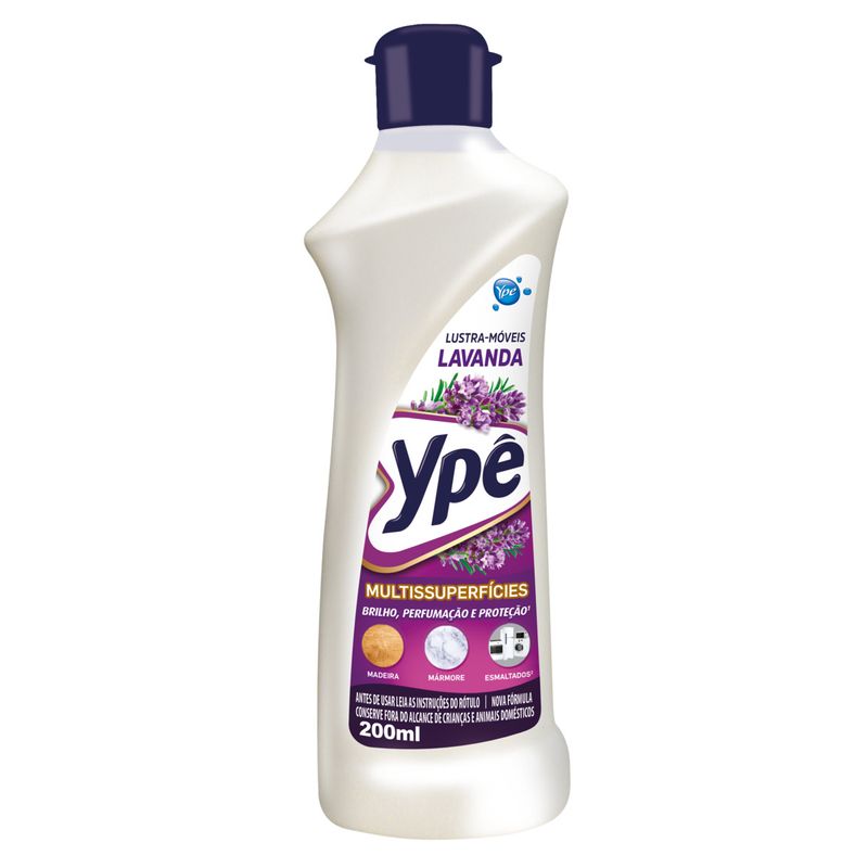 Lustra-Móveis Multissuperfícies Lavanda Ypê Squeeze 200ml