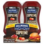 Pack Ketchup Hellmann's Supreme Squeeze 2 Unidades 390g Cada