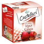 Chá Maçã & Canela Castellari Caixa 20g 10 Unidades