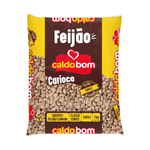 Feijão Carioca Tipo 1 Caldo Bom Ouro Pacote 1kg