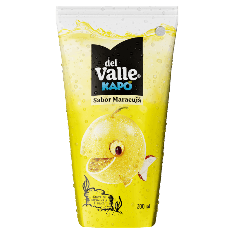 Bebida Adoçada Maracujá Del Valle Kapo Caixa 200ml