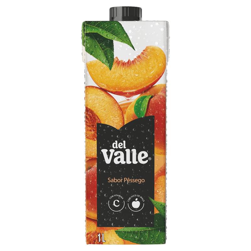 Néctar Pêssego Del Valle Caixa 1l