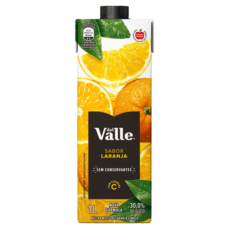 Néctar Laranja Del Valle Caixa 1l