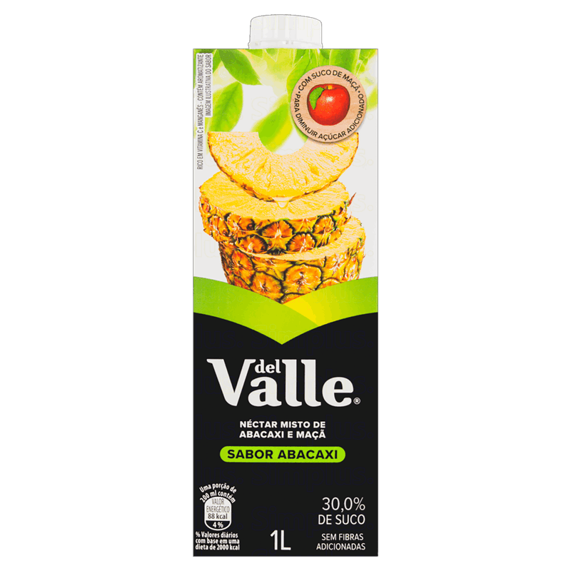 Néctar Abacaxi Del Valle Caixa 1l