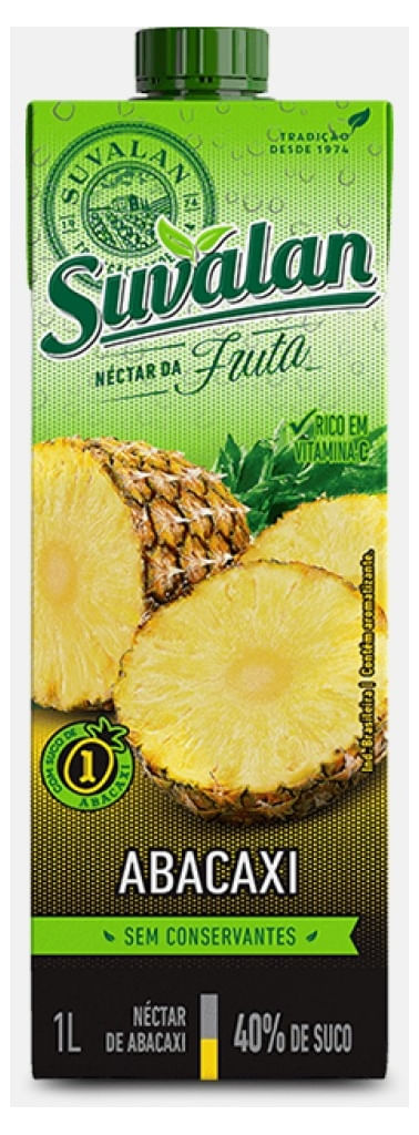 Néctar Abacaxi Suvalan Caixa 1l