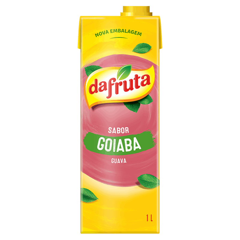 Refresco Adoçado Goiaba Dafruta Caixa 1l
