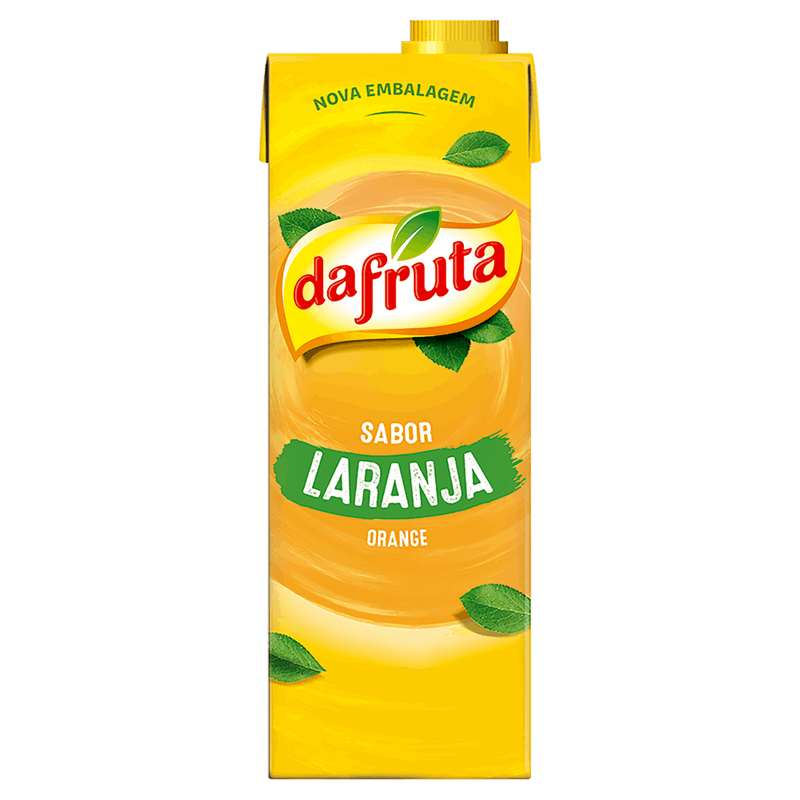Refresco Adoçado Laranja Dafruta Caixa 1l