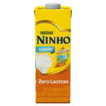 Leite UHT Semidesnatado Zero Lactose Ninho Forti+ Caixa 1l
