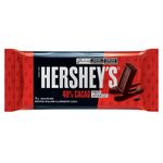 Chocolate Meio Amargo 40% Cacau Hershey´s Pacote 75g
