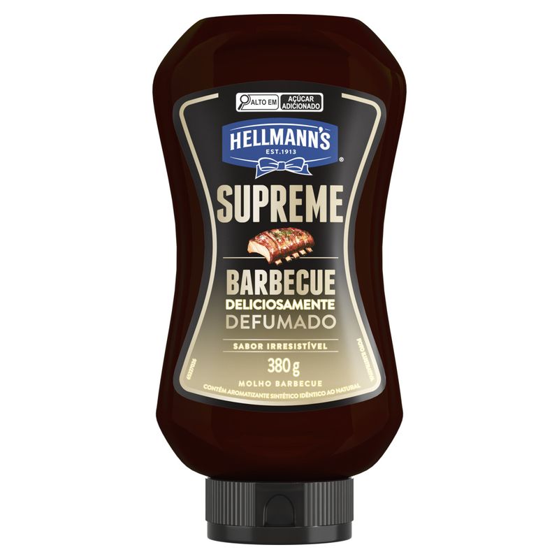 Molho Barbecue Defumado Hellmann's Supreme Squeeze 380g