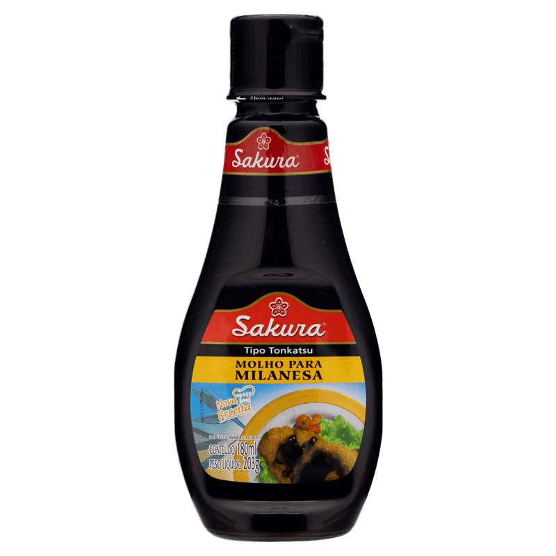 Molho para Milanesa Tonkatsu Sakura Squeeze 180ml