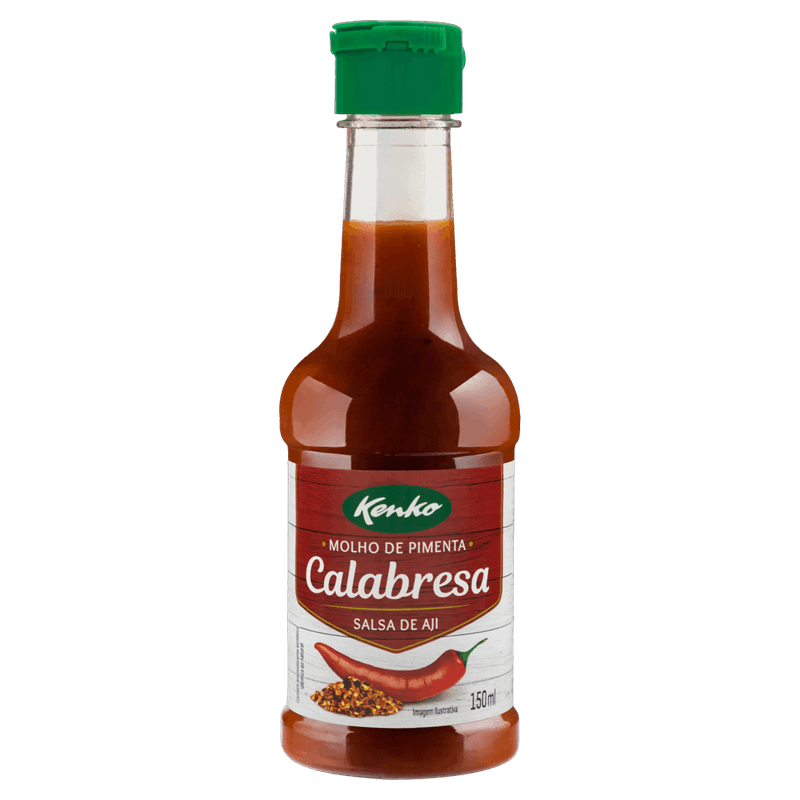 Molho de Pimenta-Calabresa Kenko Frasco 150ml