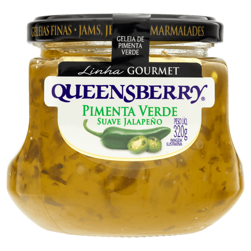 Geleia Pimenta-Verde Queensberry Gourmet Vidro 320g