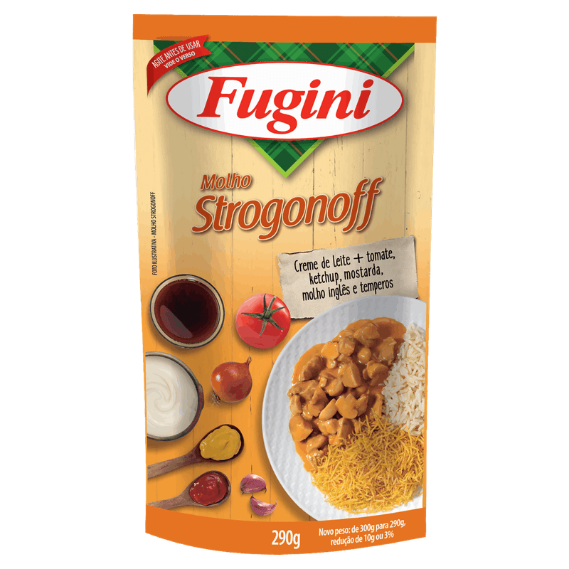 Molho para Strogonoff Fugini Sachê 290g