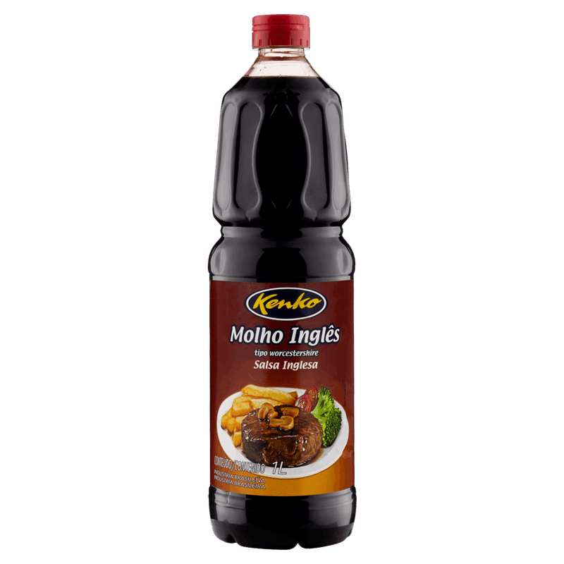 Molho Inglês Worcestershire Kenko Garrafa 1l
