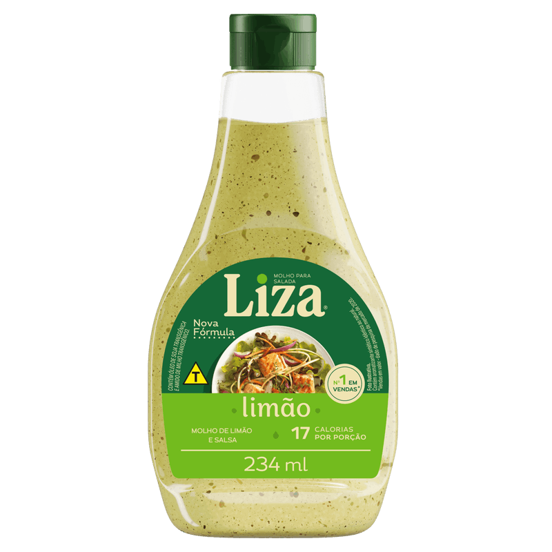 Molho para Salada Limão Liza Squeeze 234ml