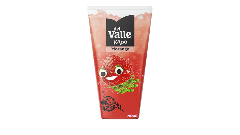 Refresco Adoçado Morango Del Valle Kapo Caixa 200ml - giassi