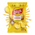 Batata Frita Lisa Clássica Lay's Pacote 257g