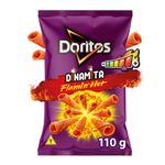 Salgadinho de Milho Carne Defumada Picante Doritos Dinamita Flamin' Hot Pacote 110g