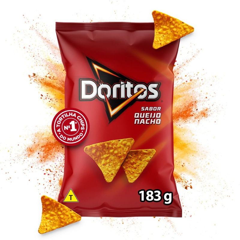 Salgadinho de Milho Queijo Nacho Doritos Pacote 183g