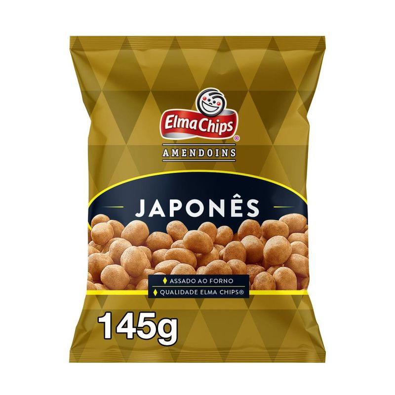 Amendoim Japonês Elma Chips Pacote 145g