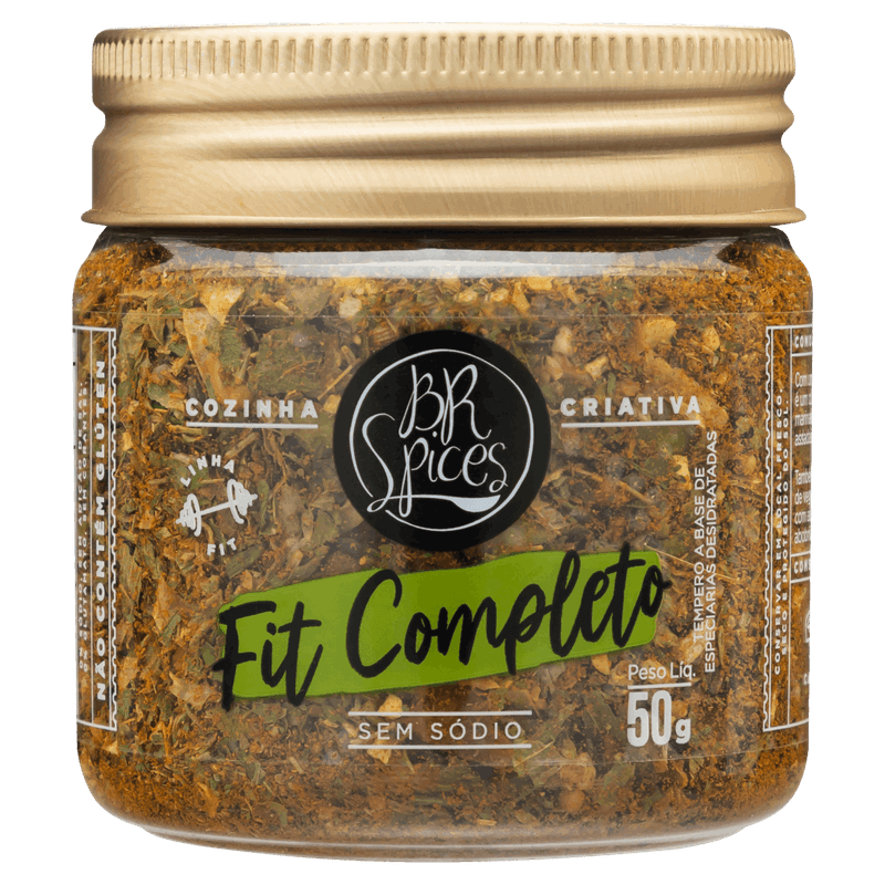 Condimento Completo Zero Sódio BR Spices Fit Pote 50g