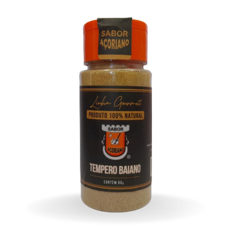 Tempero Sabor Açoriano Baiano Frasco 80g