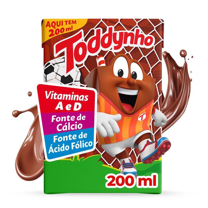 Bebida Láctea UHT Chocolate Toddynho Caixa 200ml