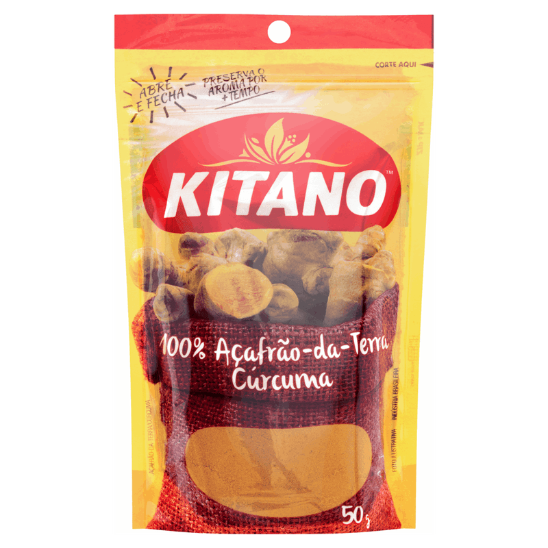 Açafrão-da-Terra Kitano Pacote 50g