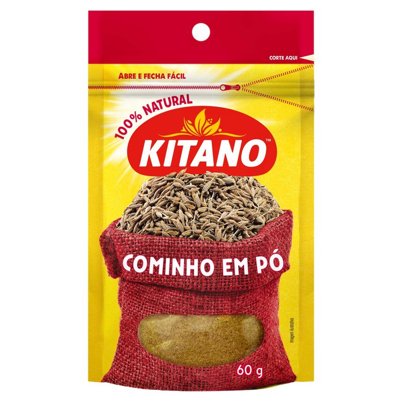 Cominho Pó Kitano Pouch 60g
