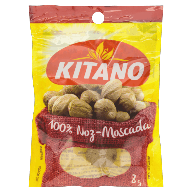Noz-Moscada Kitano Pacote 8g