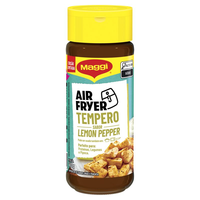 Tempero Pó Lemon Pepper Maggi Vidro 110g