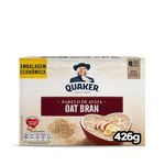 Farelo de Aveia Quaker Oat Bran Caixa 426g Embalagem Econômica
